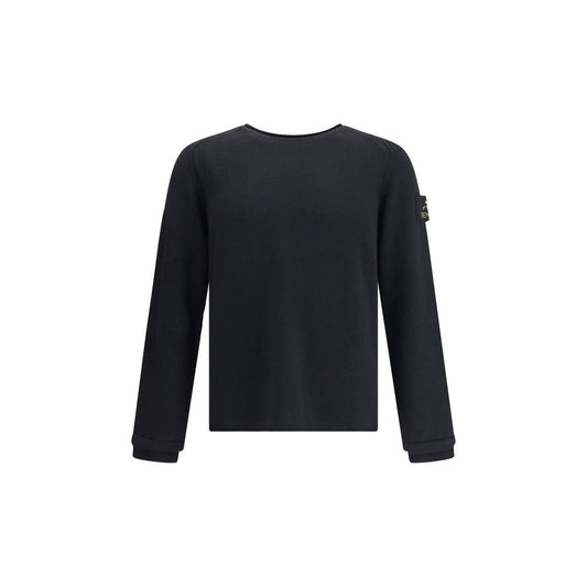 Premiata Black Merino Wool Sweatshirt