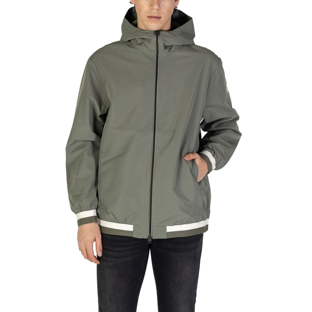 Replay Green Polyester Shell Jacket Replay