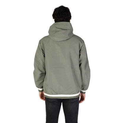 Replay Green Polyester Shell Jacket Replay