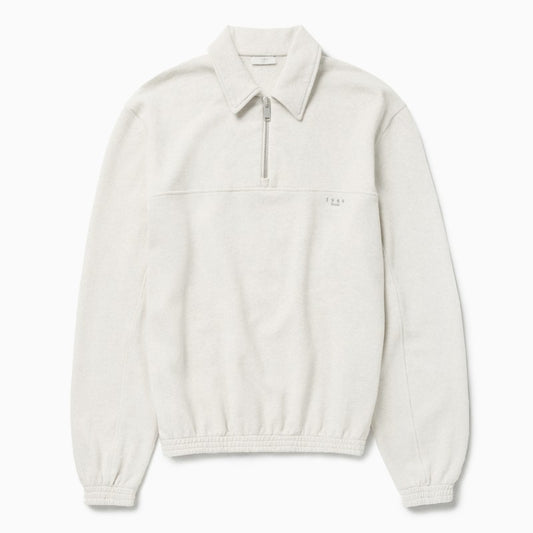 1989 STUDIO JP half zip sweatshirt Light Cream S03MMG001FLE001/Q_1989-4200_323