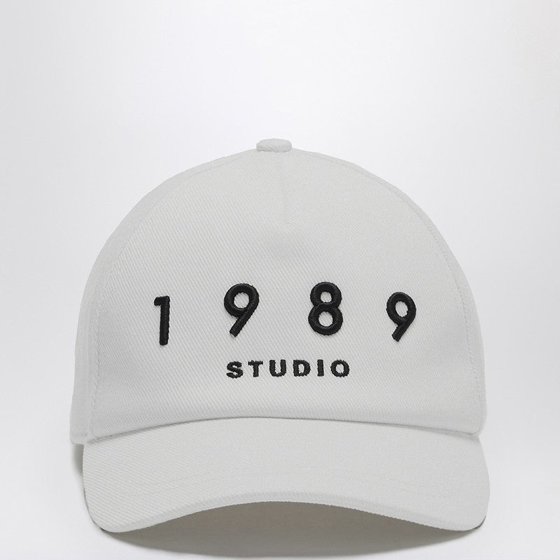 1989 STUDIO Striped baseball patch cap S03UHE004UFAB003/Q_1989-4000_100