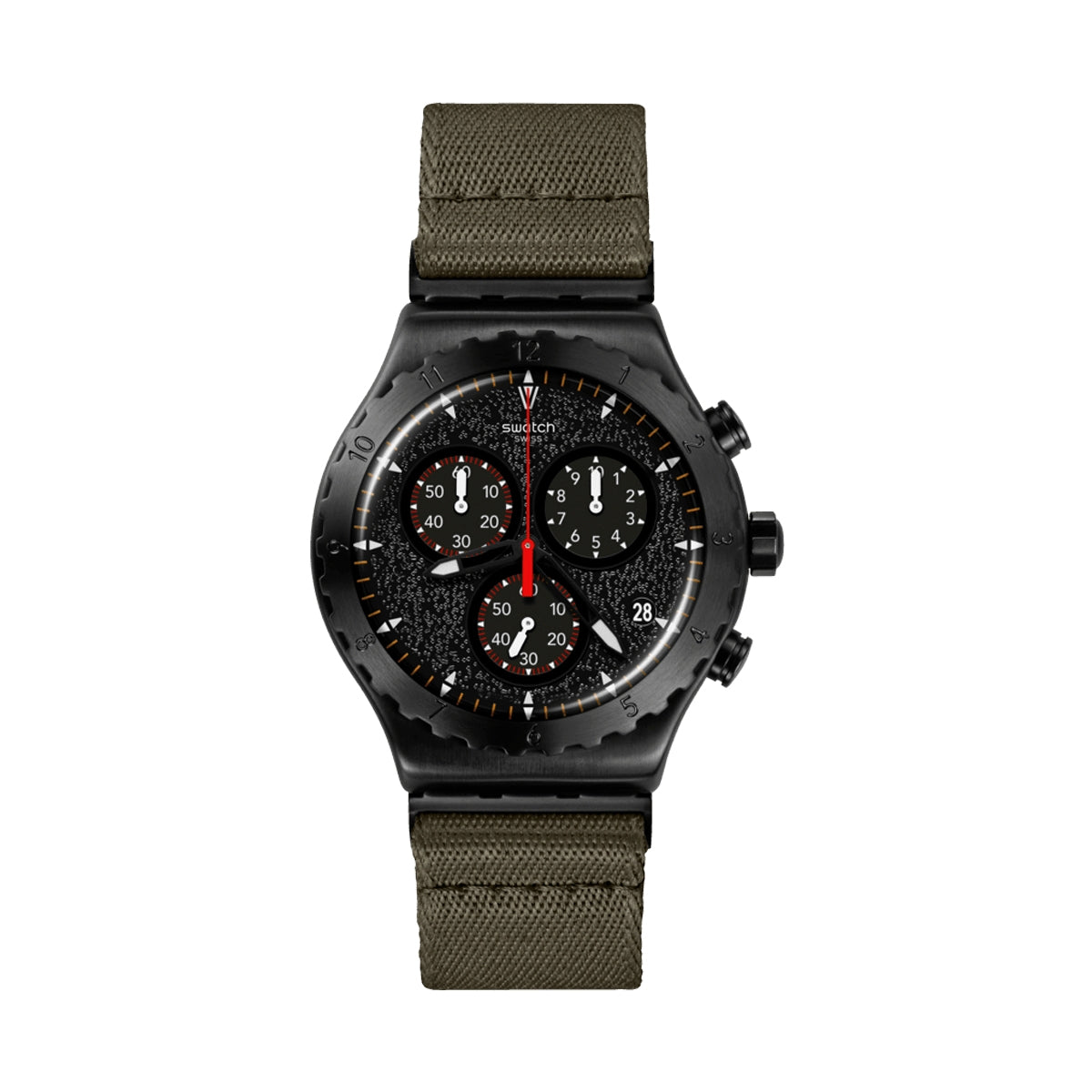 SWATCH Mod. BY THE BONFIRE READY STOCKED WATCHES,Wristwatch
