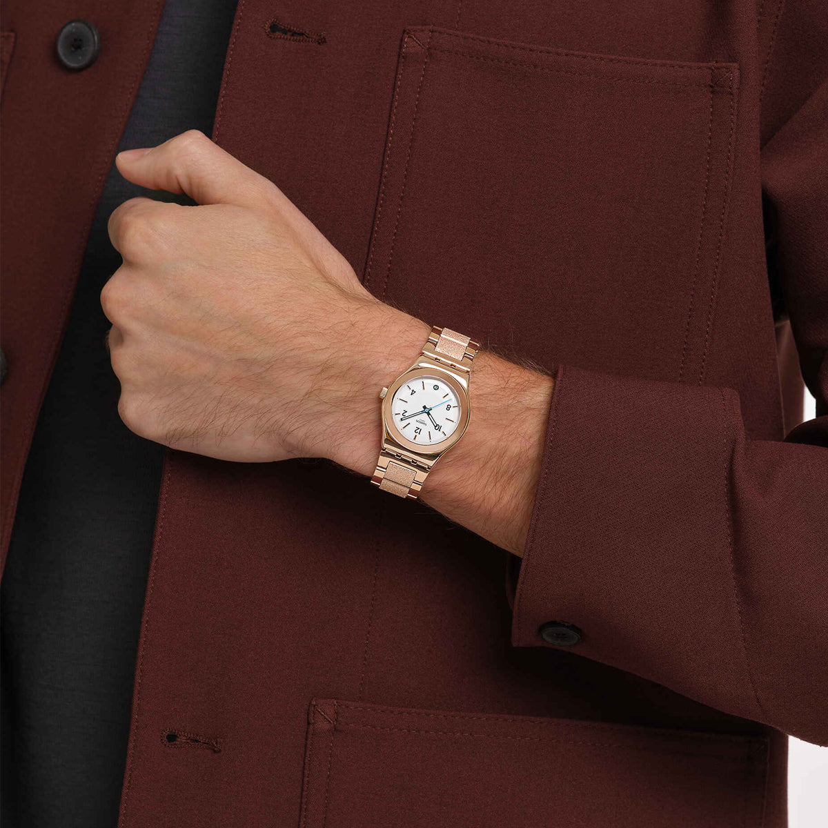 SWATCH Mod. ESSENCE OF ROSE READY STOCKED WATCHES,Wristwatch