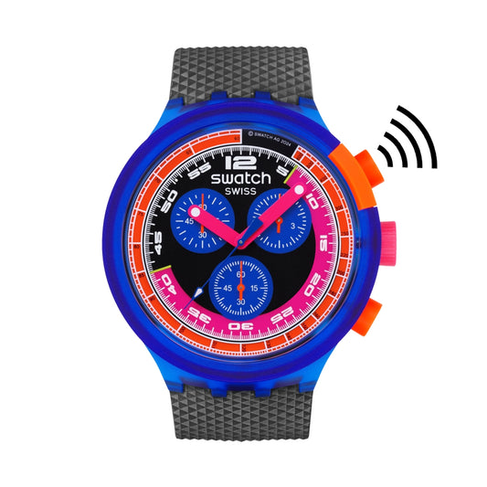 SWATCH Mod. NEON PARTY TO THE MAX PAY! READY STOCKED WATCHES,Wristwatch