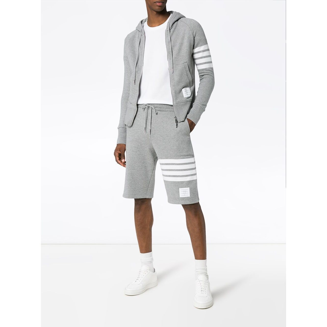 Thom Browne Shorts Light Grey