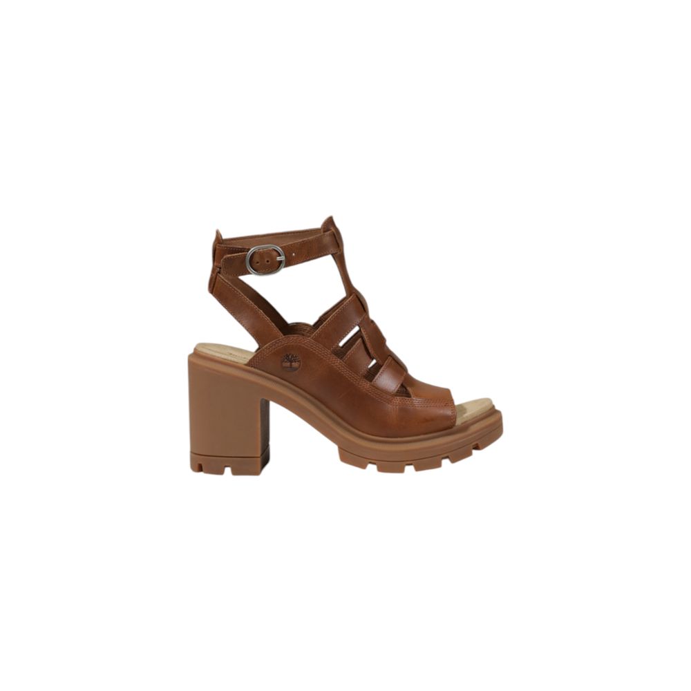 Timberland Beige Leather Strap-On Sandals