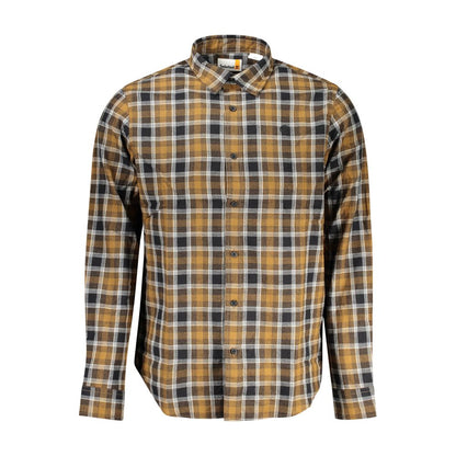 Timberland Marrone Cotton Mens Shirt