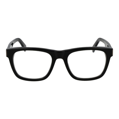 Tod's Black Acetate Glasses (Frames) for men, full-rim rectangle style with demo lenses and a frame width of 140mm.