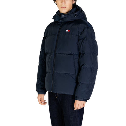 Tommy Hilfiger Jeans Blue Recycled Polyester Coat
