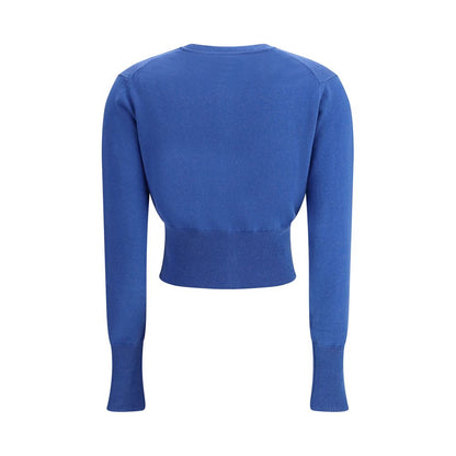 Vivienne Westwood Blue Cotton Cardigan Vivienne Westwood