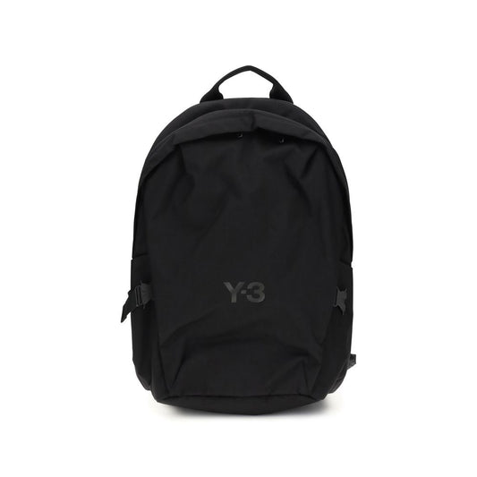 Y-3 Black Polyester Backpack 1728,72470364320,Backpacks - Bags,Bags,Black,Men,New with tags,Y-3