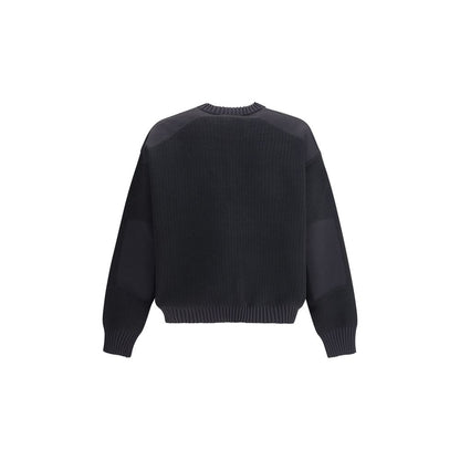 Y-3 Black Wool Sweatshirt Y-3