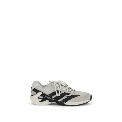 Y-3 White Fabric Athletic Sneakers Y-3