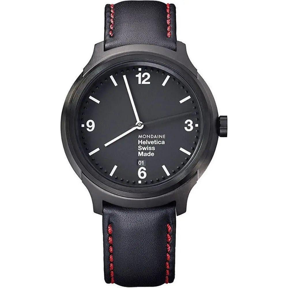 MONDAINE Mod. HELVETICA No. 1 BOLD NY Edt. MH1.B1221.LB